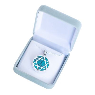 Turquoise Star Pendant